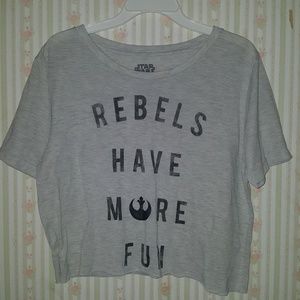 Rebels have more fun star wars shirt